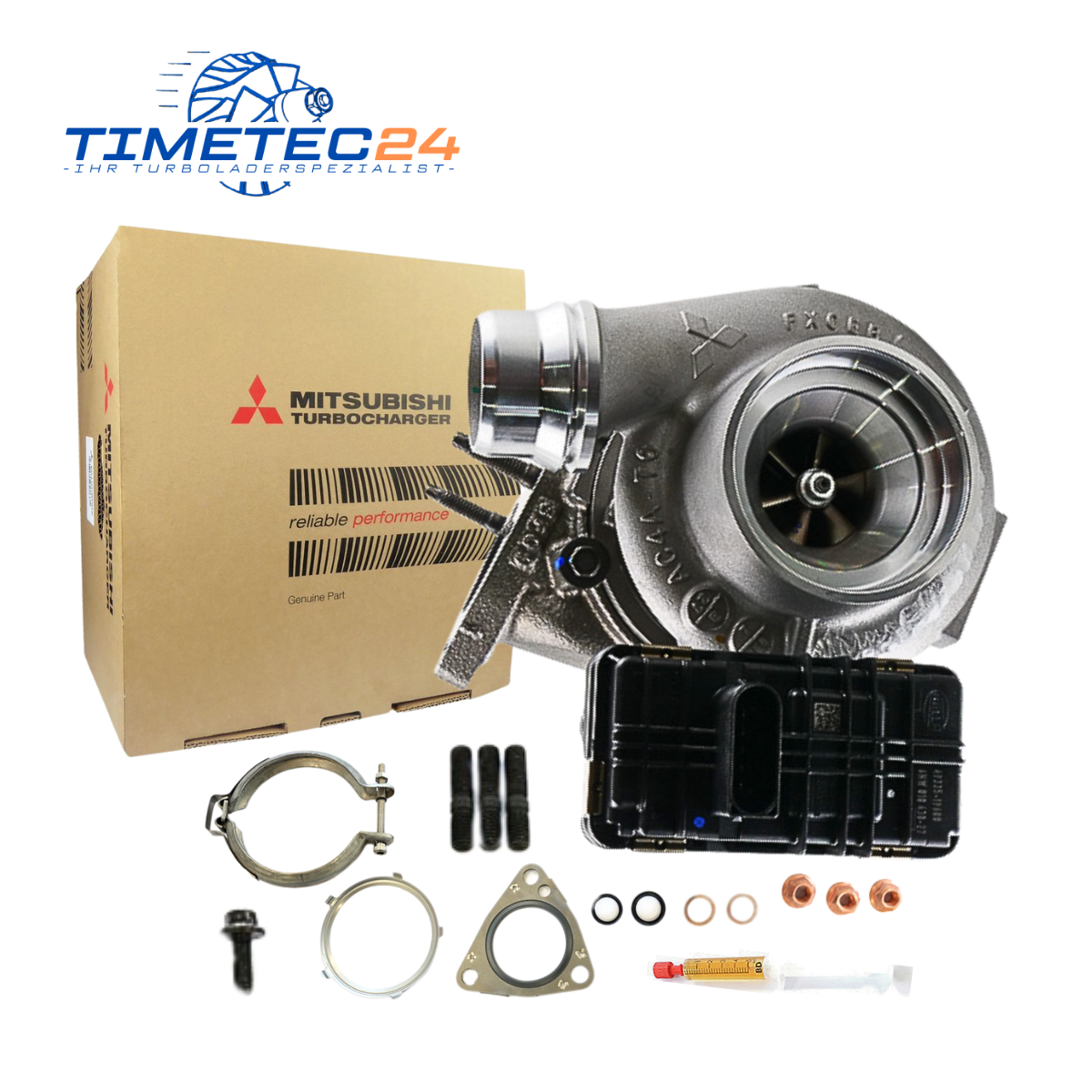 Original RED Turbolader JAGUAR LAND-ROVER 2.0D 110-177 kW G4D36K682AJ + Montagesatz 1 Neuer Original Turbolader JAGUAR LAND-ROVER 2.0D 110-177 kW G4D36K682AJ + Montagesatz