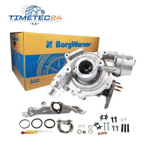 Neuer Original Turbolader Renault Mercedes Clio W176 66-81 kW 16359880029 + Montagesatz
