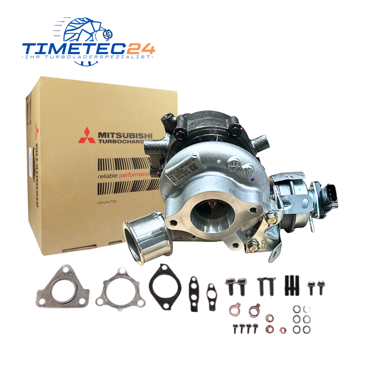 Neuer Original Turbolader MITSUBISHI 2.4 DI-D 4WD – 1515A381 / 49T3502100 + Montagesatz 1 Neuer Original Turbolader MITSUBISHI Triton Pajero 2.5DI-D 103-178PS 1515A381 + Montagesatz