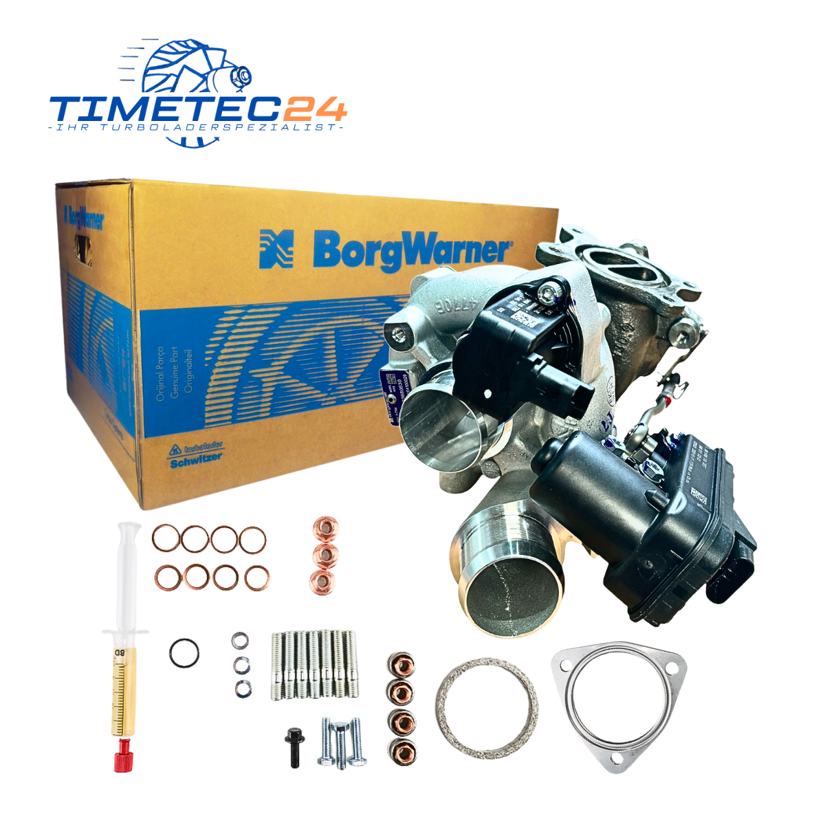 Neuer Original Turbolader PEUGEOT DS 1.6 PureTech 180 – 39192914 / 53039880830 + Montagesatz 1 Neuer Original Turbolader CITROEN DS OPEL PEUGEOT 1.6 180-360PS 39192914 + Montagesatz