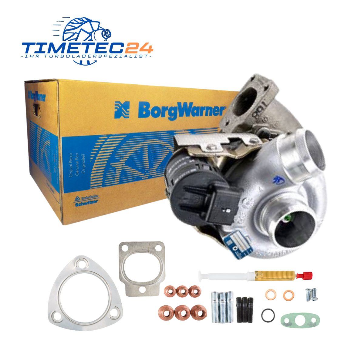 Neuer Original Turbolader LAND ROVER 2.7 TD 4x4 – 4H2Q9T428AB / 53049880069 + Montagesatz 1 Neuer Original Turbolader LAND ROVER 2.7 TD 4x4 – 4H2Q9T428AB / 53049880069 + Montagesatz