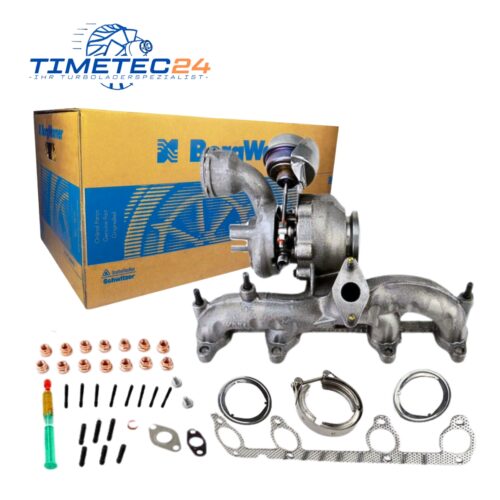 Original RED Turbolader VW AUDI 1.9 TDI – 038253056J / 54399900082 + Montagesatz