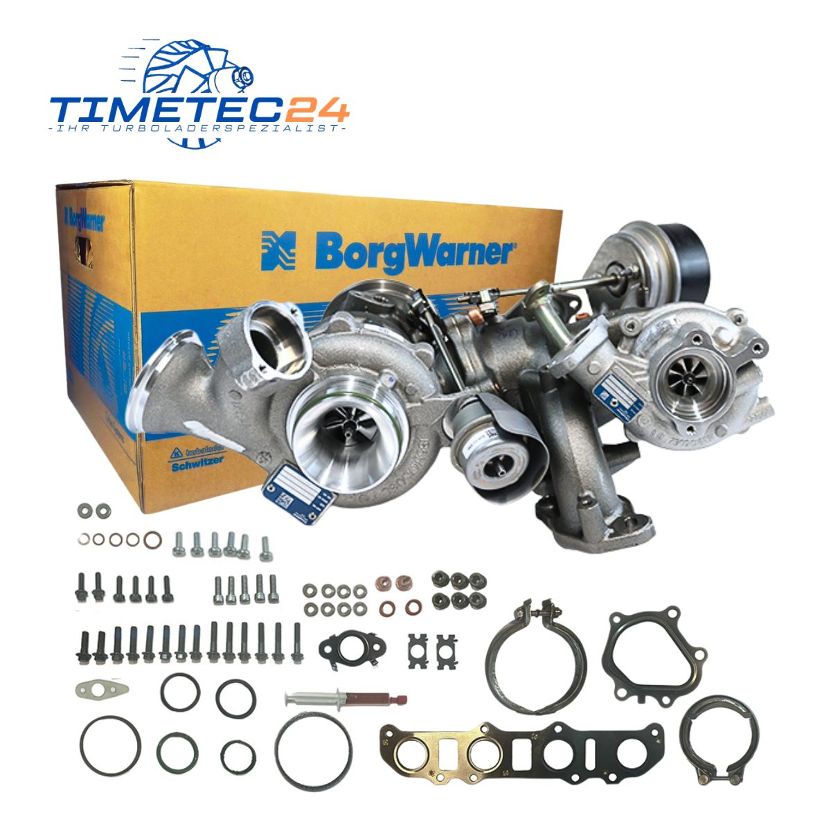 Neuer Original Turbolader VOLVO D4 – 36010448 / 10009980228 + Montagesatz 1 36010448 | 36050833