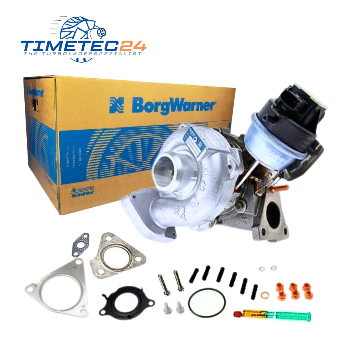 Neuer Original Turbolader AUDI SEAT 2.0 TDI – 03L145701V / 53039900133 + Montagesatz 1 Neuer Original Turbolader AUDI SEAT 2.0 TDI – 03L145701V / 53039900133 + Montagesatz