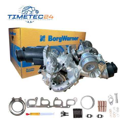 Neuer Original Turbolader VW 2.0 BiTDI 4motion – 03L145873BX / 10009900114 + Montagesatz