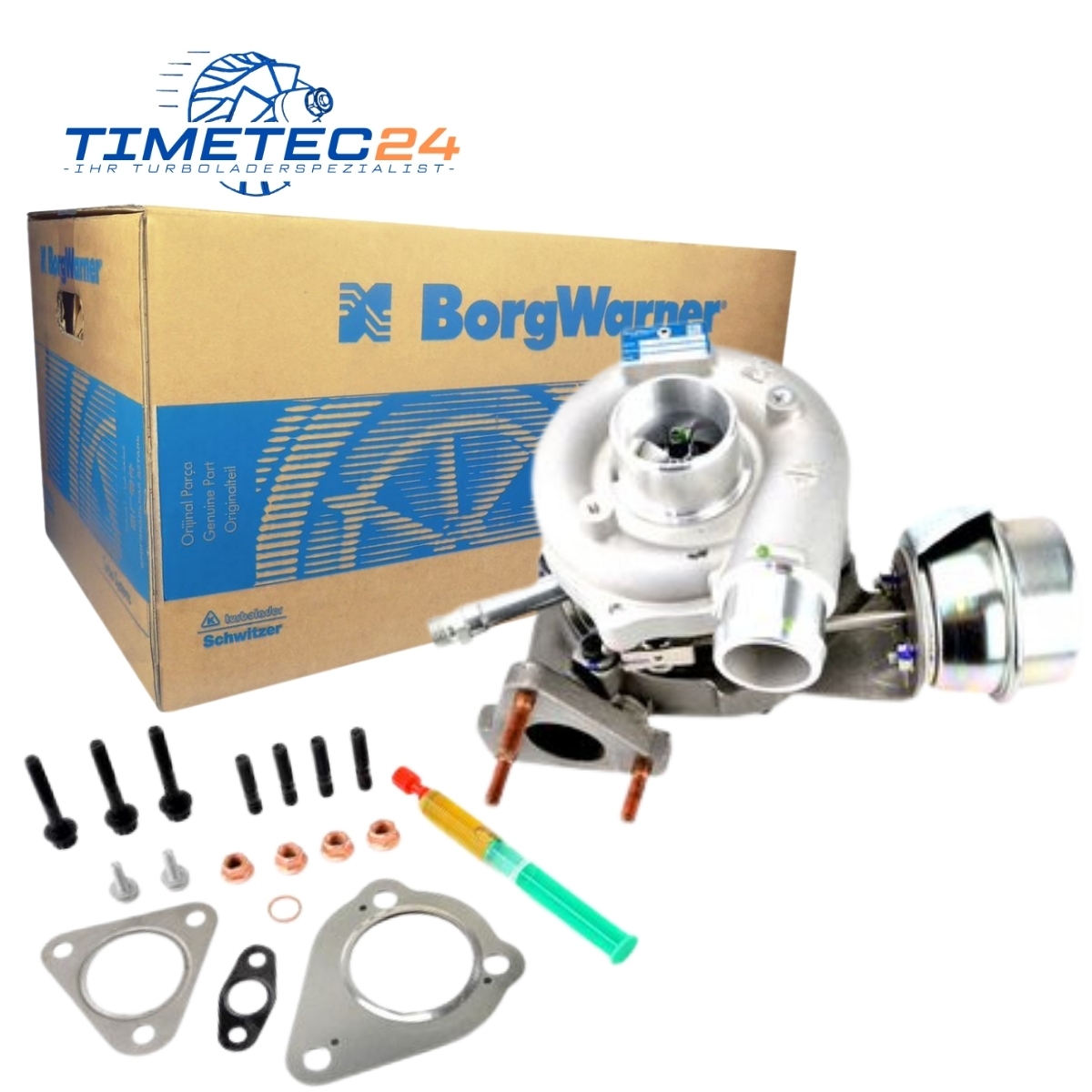 Neuer Original Turbolader VW SEAT 1.9 TDI – 95VW9G438CA / 7018555008S + Montagesatz 1 Neuer Original Turbolader VW SEAT 1.9 TDI – 95VW9G438CA / 7018555008S + Montagesatz