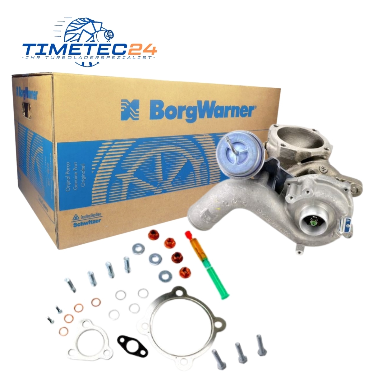Neuer Original Turbolader AUDI VW 1.8 T – 06A145704LU / 53039880011 + Montagesatz 1 Neuer Original Turbolader AUDI VW 1.8 T – 06A145704LU / 53039880011 + Montagesatz