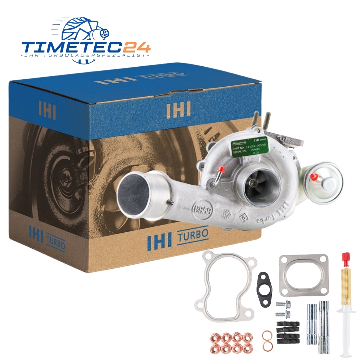 Neuer Original Turbolader FIAT LANCIA 1.9 JTD – 55210270 / VL35 + Montagesatz 1 Neuer Original Turbolader FIAT LANCIA 1.9 JTD – 55210270 / VL35 + Montagesatz