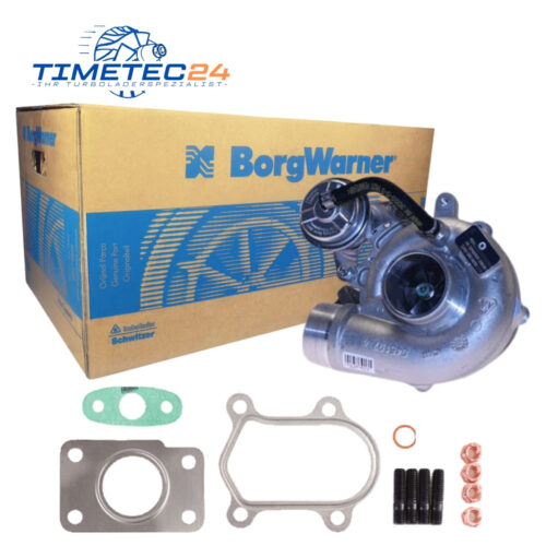 Original RED Turbolader FIAT 2.3 JTD – 504070186 / 53039900090 + Montagesatz