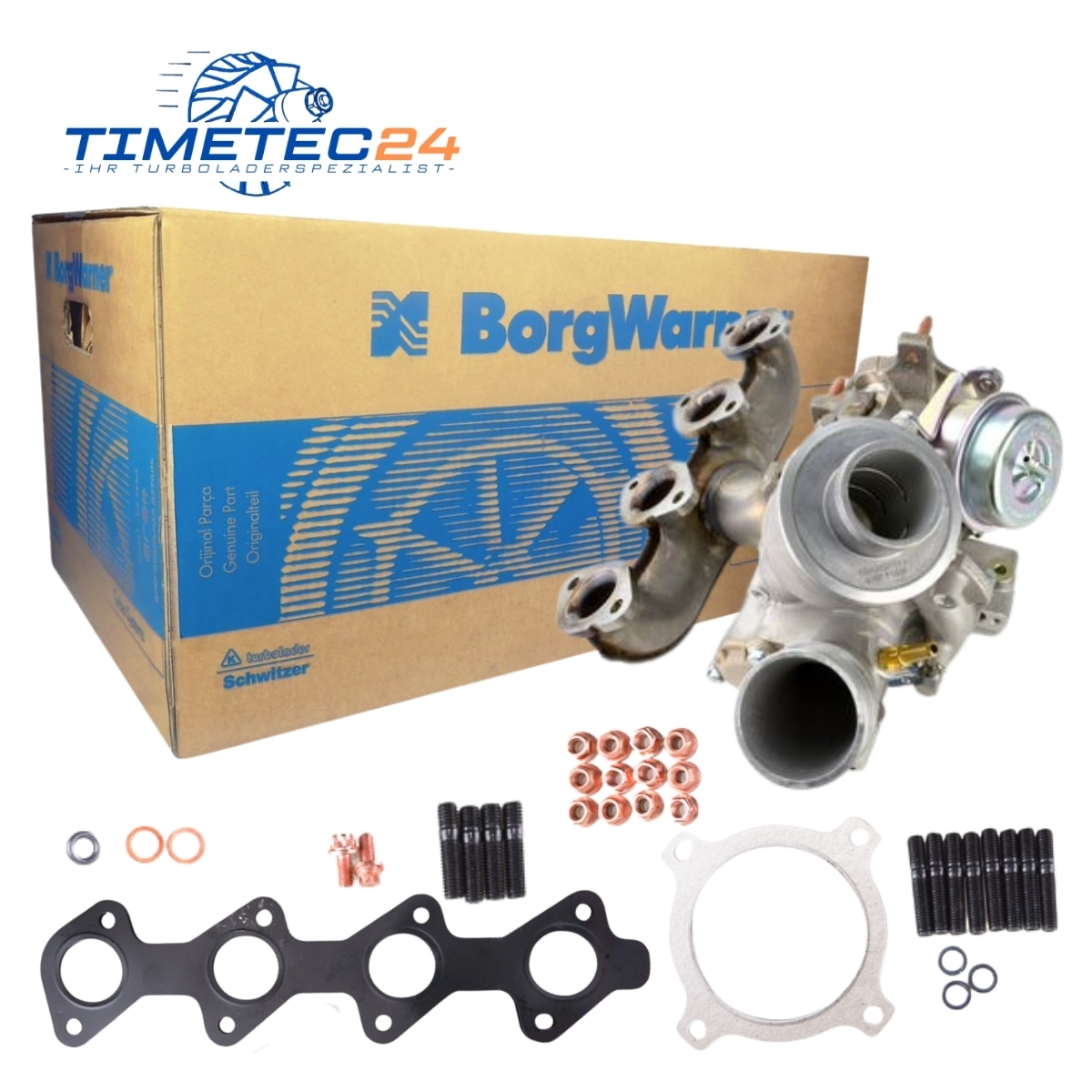 Neuer Original Turbolader MERCEDES-BENZ B 200 TURBO – A2660900380 / 53039707200 + Montagesatz 1 Neuer Original Turbolader MERCEDES-BENZ B 200 TURBO – A2660900380 / 53039707200 + Montagesatz