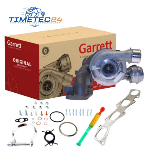 Neuer Original Turbolader ALFA ROMEO 1.9 JTDM 16V – 55211443 / 7737215003S + Montagesatz