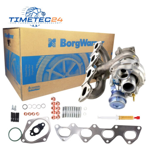 Original RED Turbolader VW 1.4 TSI EcoFuel – 03C145702RV / 53039700151 + Montagesatz