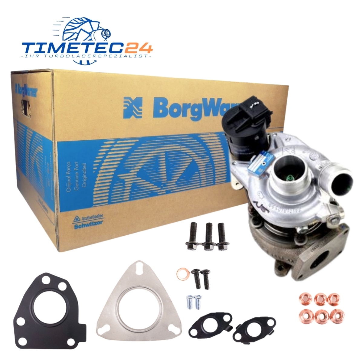 Neuer Original Turbolader LAND ROVER 3.6 D 4x4 – LR21045 / 54399800111 + Montagesatz 1 Neuer Original Turbolader LAND ROVER 3.6 D 4x4 – LR21045 / 54399800111 + Montagesatz