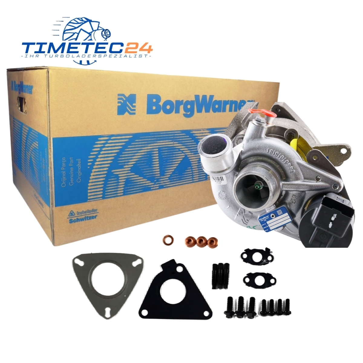 Neuer Original Turbolader LAND ROVER 3.6 D 4x4 – LR021656 / 54399880061 + Montagesatz 1 Neuer Original Turbolader LAND ROVER 3.6 D 4x4 – LR021656 / 54399880061 + Montagesatz