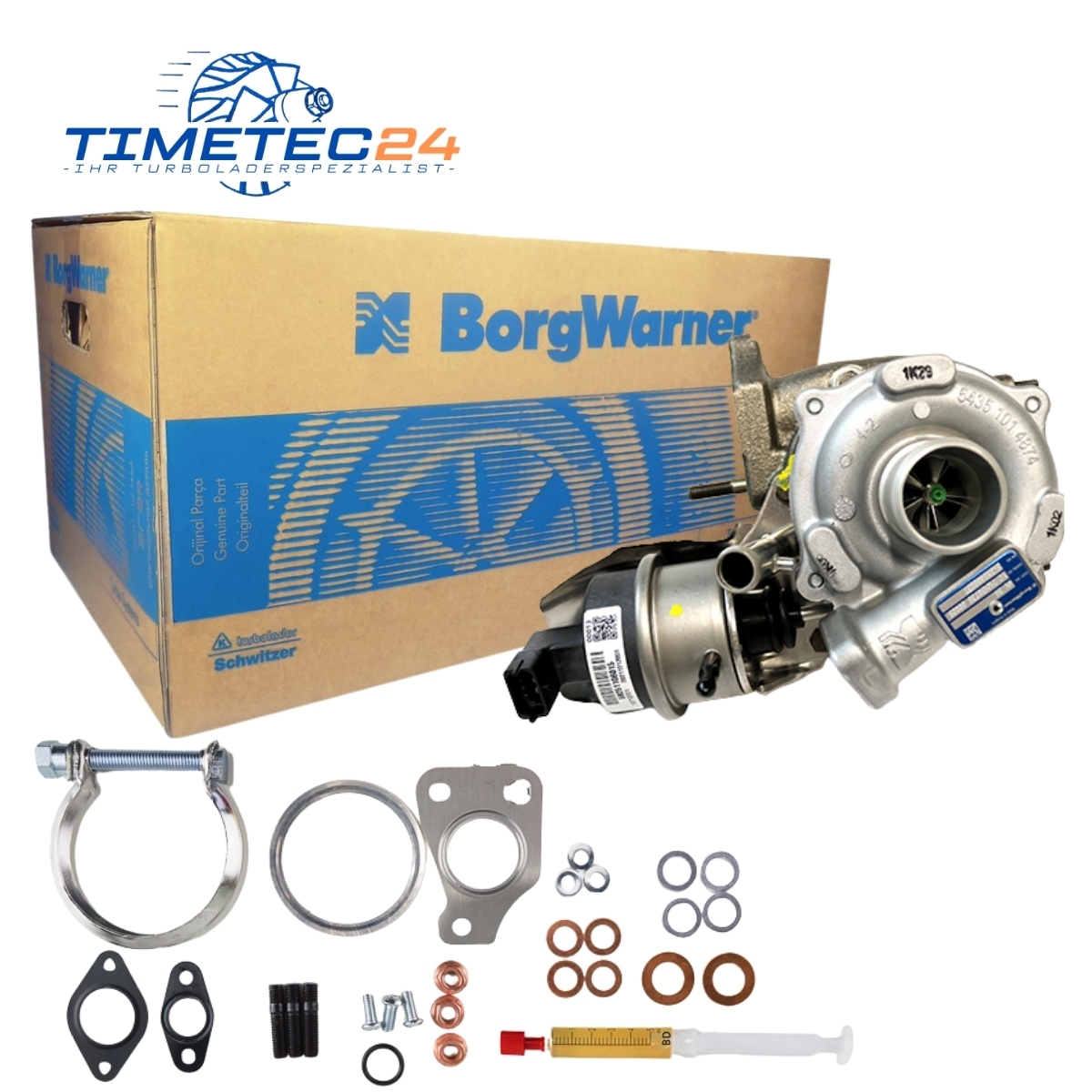 Neuer Original Turbolader LANCIA FIAT 1.3 D Multijet – 71794953 / 54359880037 + Montagesatz 1 Neuer Original Turbolader LANCIA FIAT 1.3 D Multijet – 71794953 / 54359880037 + Montagesatz