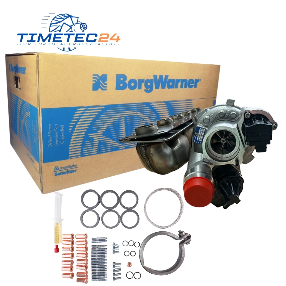 Neuer Original Turbolader BMW 335 i – 11657648913 / 18539700009 + Montagesatz 1 Neuer Original Turbolader BMW 335 i – 11657648913 / 18539700009 + Montagesatz