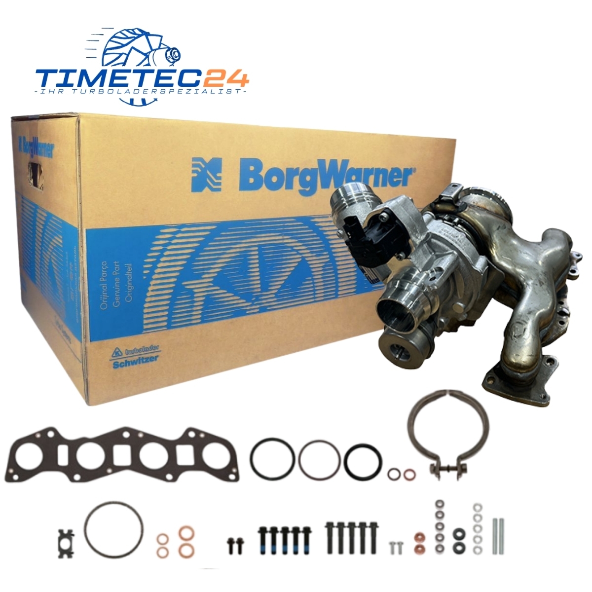 Neuer Original Turbolader VOLVO POLESTAR T6 AWD – 36011360 / 18559800018 + Montagesatz 1 Neuer Original Turbolader VOLVO POLESTAR T6 AWD – 36011360 / 18559800018 + Montagesatz