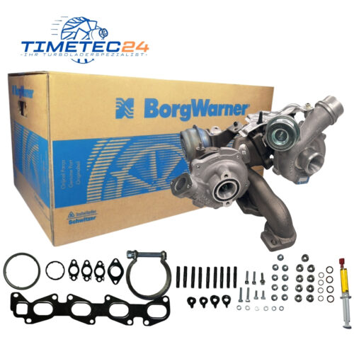 Neuer Original Turbolader OPEL 2.0 Biturbo CDTI – 55577924 / 10009880062 + Montagesatz