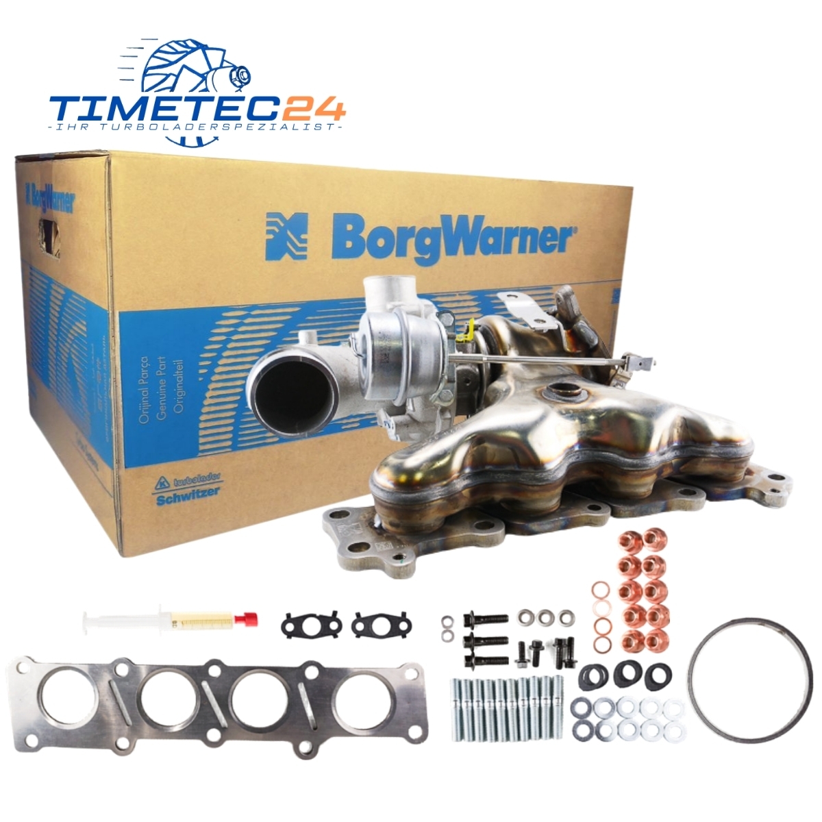 Neuer Original Turbolader LAND ROVER 2.0 4x4 – EU3E6K682BC / 53039700462 + Montagesatz 1 Neuer Original Turbolader LAND ROVER 2.0 4x4 – EU3E6K682BC / 53039700462 + Montagesatz