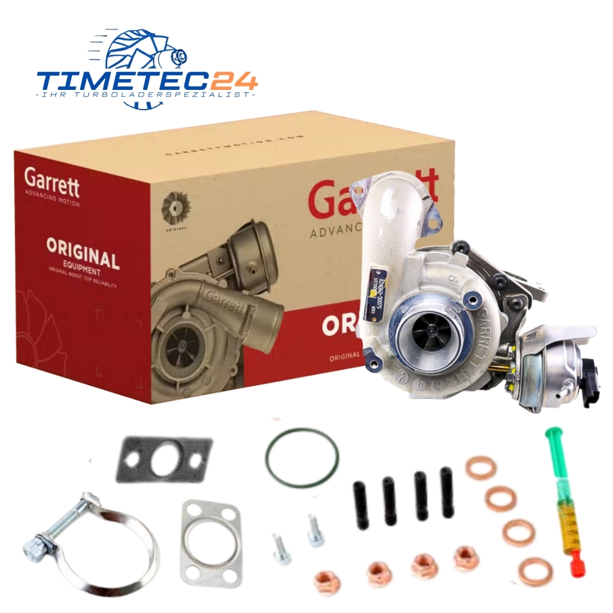 Neuer Original Turbolader FORD 1.6 TDCi – CV6Q6K682AC / 8240600007 + Montagesatz 1 CV6Q6K682AC
