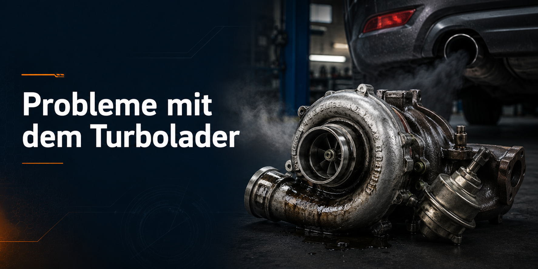 Schwarzer Rauch Diesel – Turbo oder DPF Problem? 1 Probleme mit dem Turbolader | schwarzer Rauch