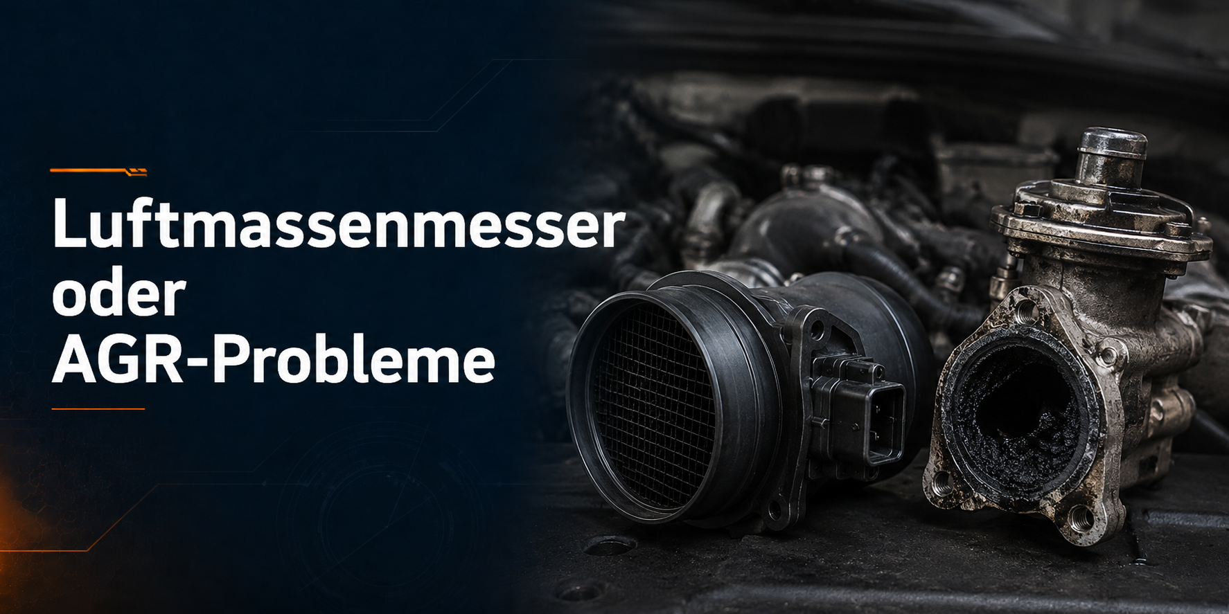 Schwarzer Rauch Diesel – Turbo oder DPF Problem? 4 Luftmassenmesser oder AGR-Probleme | schwarzer Rauch